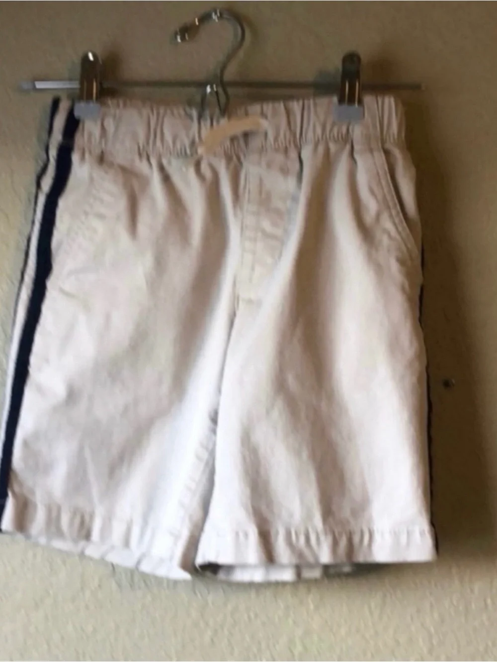 Old Navy Shorts Boys Light Tan Elastic Waist Casual Summer Kids Shorts 8 Medium